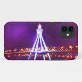 🌌🌉🌙シティーサイケデリックナイトスケープ Case-Mate iPhoneケース (裏面(横))