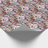 シティースタイリッシュウーマンショッパー ラッピングペーパー (角)