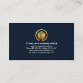 シティースタイリッシュスカイラインフードトラック料理 名刺 (裏面)