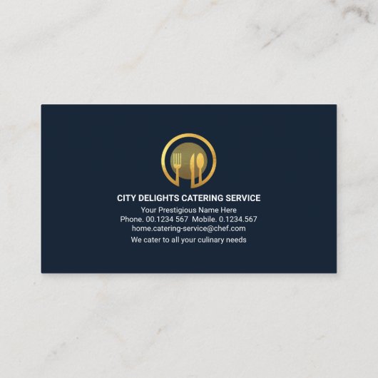 シティースタイリッシュスカイラインフードトラック料理 名刺 (裏面)