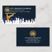 シティースタイリッシュスカイラインフードトラック料理 名刺 (正面/裏面)