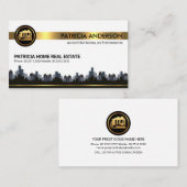 シティースタイリッシュスカイラインランドスケープリアルティ 名刺 (正面/裏面)