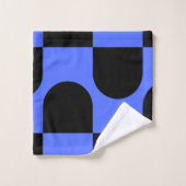 シティーブルーとホワイト バスタオルセット (ウォッシュタオル)