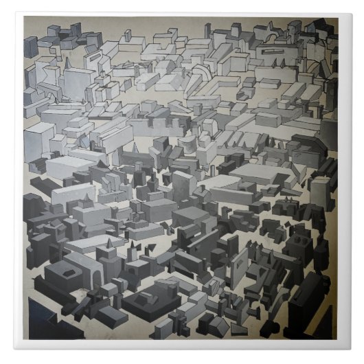 シティーブロックコースター タイル (正面)