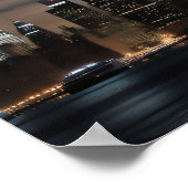 シティー飛んでいる上のソーサー ポスター (角)