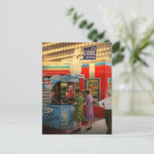 シティー – アメリカ合衆国シカゴリラックス-カッコいい心地よい1940 ポストカード (スタンド正面)