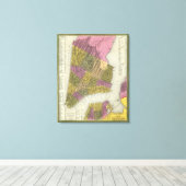 シティー・オブ・ニューヨーク キャンバスプリント (インサイチュ (ウッドフロア))