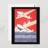 シティー・オブ・ニューヨーク ポストカード (正面/裏面)