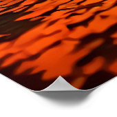 シティー、カボチャとカボチャの月 | AIアートポスター ポスター (角)