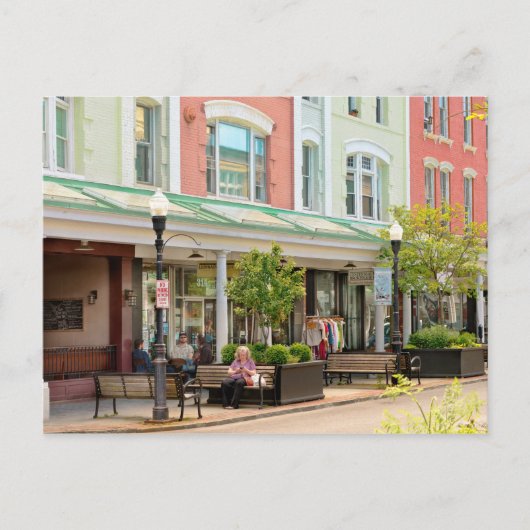 シティー – キングストンNY – ヒストリックキングストン ポストカード (正面)