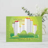 シティー・グリーンの動きに関する発表 案内状 (スタンド正面)