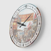 シティー – コニーアイランドNY – ボウリービール1903 ラージ壁時計 (傾斜)