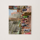 シティー – シカゴ – ショッピング群集1940 ジグソーパズル (縦)