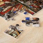 シティー – シカゴ – デアボーンの交通渋滞St 1909 ジグソーパズル (側面)