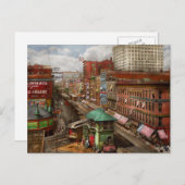 シティー – シカゴ – ピアノ列1907 ポストカード (正面/裏面)