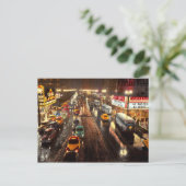 シティー – シカゴ – 1949年の夜に歩いた ポストカード (スタンド正面)