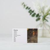 シティー – ドイツ – 角の通り1904 名刺 (スタンド正面)