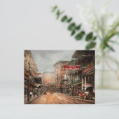 シティー – ニューオーリンズ – A look at St Charles Ave 1910 ポストカード (スタンド正面)