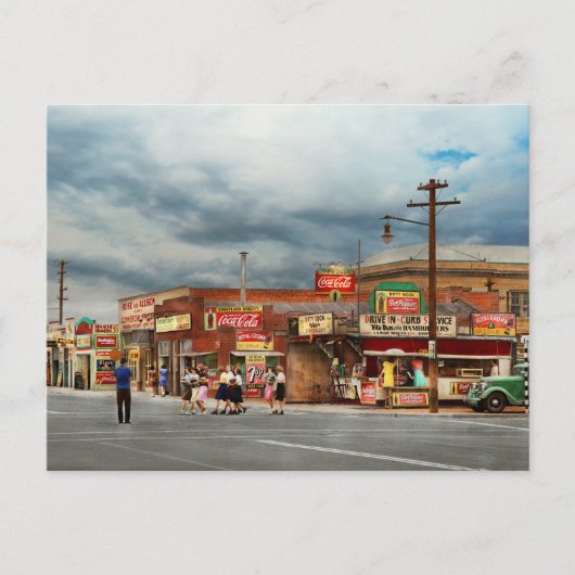 シティー – フェニックスAZ -ポップ・アートのカルチャー1940 ポストカード (正面)