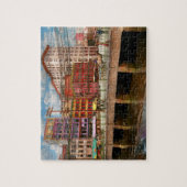 シティー – プロビデンスRI – クロフォード通りブリッジ1906 ジグソーパズル (縦)