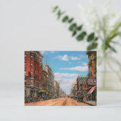 シティー – メンフィスTN – メイン通りモール1909 ポストカード (スタンド正面)