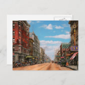 シティー – メンフィスTN – メイン通りモール1909 ポストカード (正面/裏面)