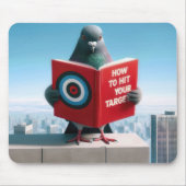 シティー・読ハトの本 マウスパッド (正面)