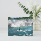 シティー – Niagara NY 飛んでいる - Over the Niagara ポストカード (スタンド正面)