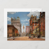 シティー – PAフィラデルフィア – ブロード通り1905 ポストカード (正面/裏面)