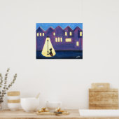 シティ子猫プリント ポスター (キッチン)