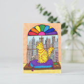 シティ子猫 ポストカード (スタンド正面)