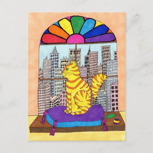 シティ子猫 ポストカード (正面)