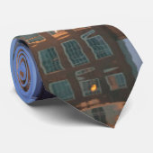 シティ建物オンリバー ネクタイ (ロール)