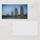 シティ建物&ハーバー – サンディエゴ 名刺 (正面/裏面)
