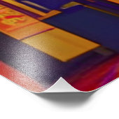 シティ日本の通りアットナイト フォトプリント            (角)