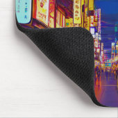 シティ日本の通りアットナイト マウスパッド (コーナー)