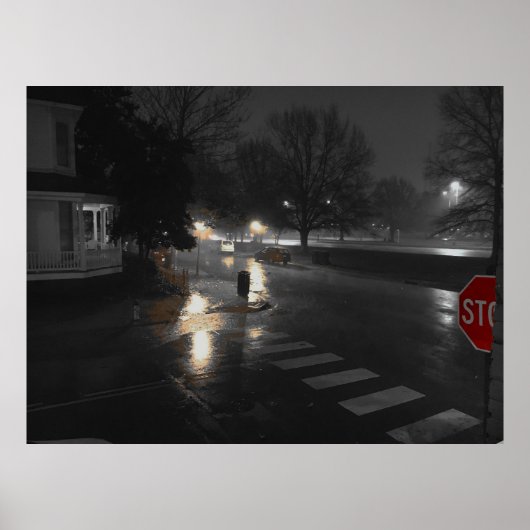 シティ通りコーナーオンザレイニー夕べ ポスター (正面)