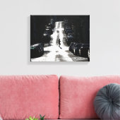 シティ通り キャンバスプリント (インサイチュ (リビング))