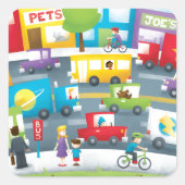 シティ通り スクエアシール (正面)