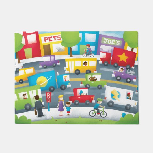 シティ通り ドアマット (正面)