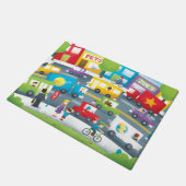 シティ通り ドアマット (アングル)