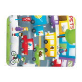 シティ通り マグネット (横)