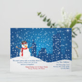 シティ雪だるまホリデームービングアナウンス シーズンカード (スタンド正面)