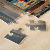 シティ – アレクサンドリア, VA – キング通りブルース ジグソーパズル (側面)