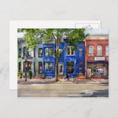 シティ – アレクサンドリアVA – アレクサンドリアの色 ポストカード (正面/裏面)