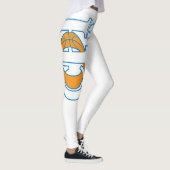 シティ・オブ・バスケ大学ヨガパンツ レギンス (右)