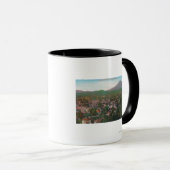 シティ・サン・ラファエルの空中表示 マグカップ (正面右)