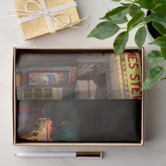 シティ-シカゴIL -リーガル劇場のナイトライフ 薄葉紙 (ギフト)