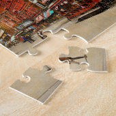 シティ-バッファローNY -シンボルや象徴ズオブザタイムズ1900 ジグソーパズル (側面)