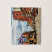 シティ-バッファローNY -シンボルや象徴ズオブザタイムズ1900 ジグソーパズル (縦)